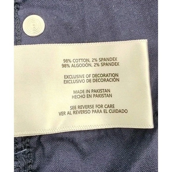 Banana Republic Jeans Mens 38x29 Blue Slim Fit Straight Stretch 5 Pocket Pants - Picture 5 of 7